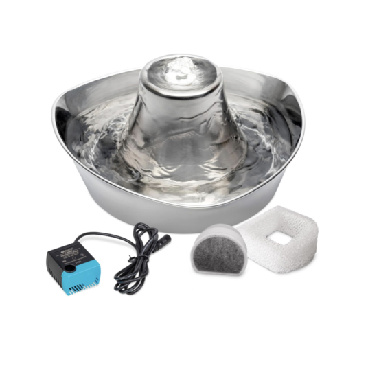 PetSafe Seaside stainless cat & dog fountain for $31