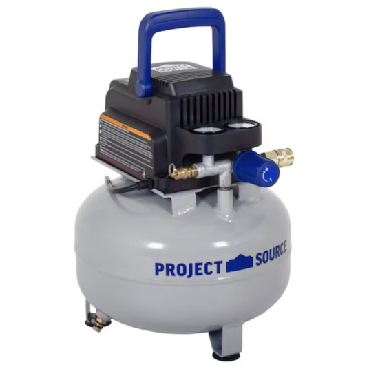 Project Source 3-gallon pancake air compressor for $60