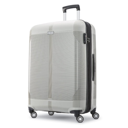 Samsonite Supra DLX large spinner luggage for $90