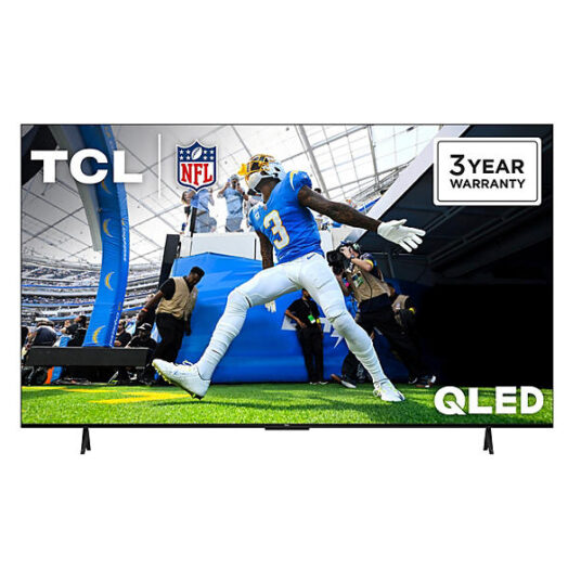 TCL 75″ Class Q Class 4K QLED HDR smart TV for $599