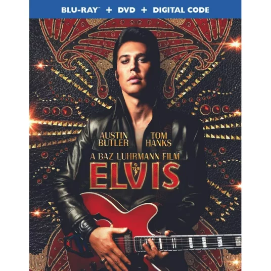 Elvis (Blu-ray + DVD + digital copy) for $8