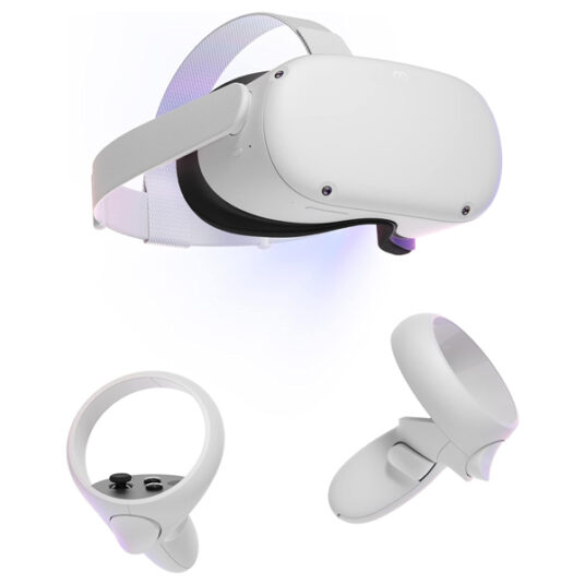Meta Quest 2 advanced virtual reality headset for $249