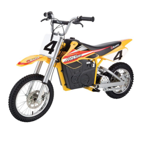 Razor MX650 Dirt Rocket 36V electric ride-on dirt bike for $459