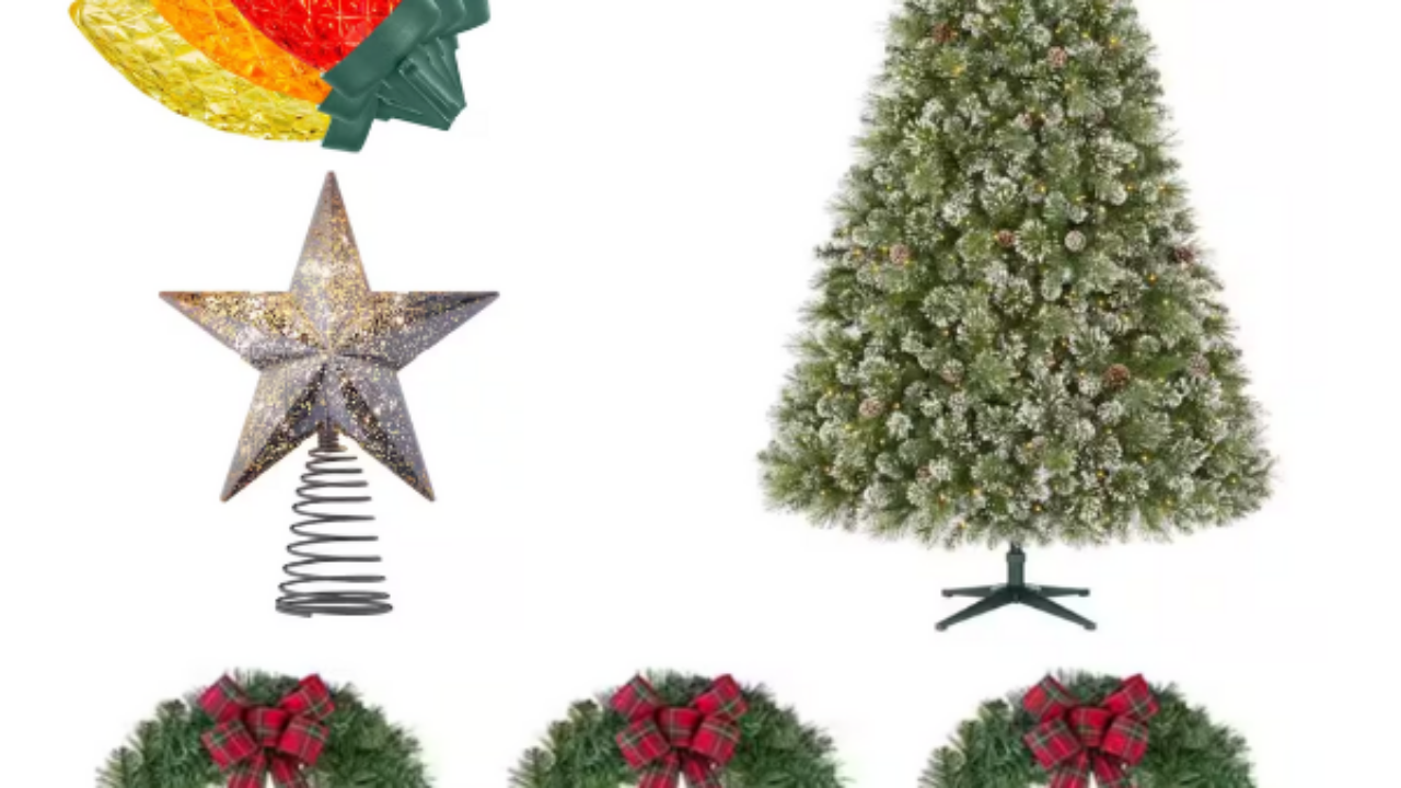 Clearance Christmas decor from $10 at The Home Depot - Clark Deals