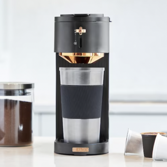 Today only: Haden 1-cup drip coffee maker for $50