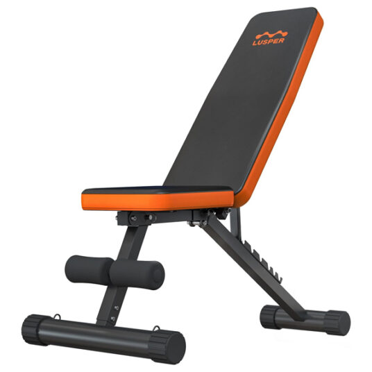Lusper adjustable and foldable weight bench for $56