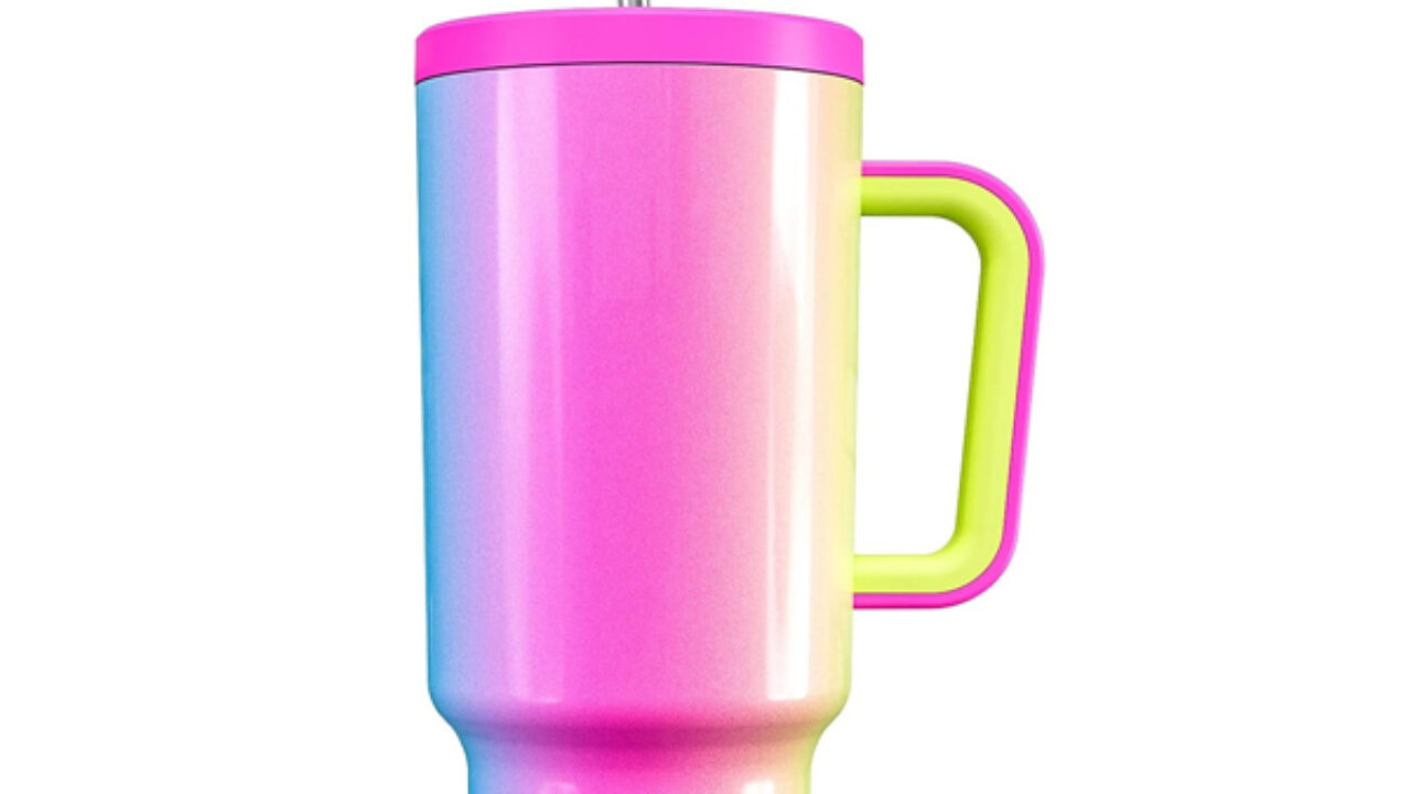 Meoky 40oz tumbler with straw for $19 - Clark Deals