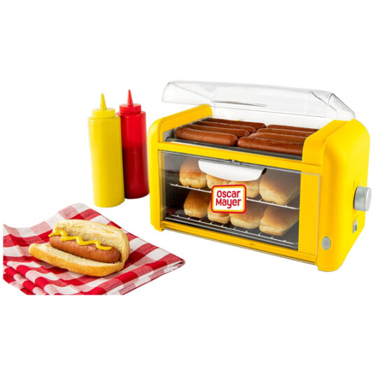 Nostalgia Oscar Mayer hot dog roller and bun toaster for $50