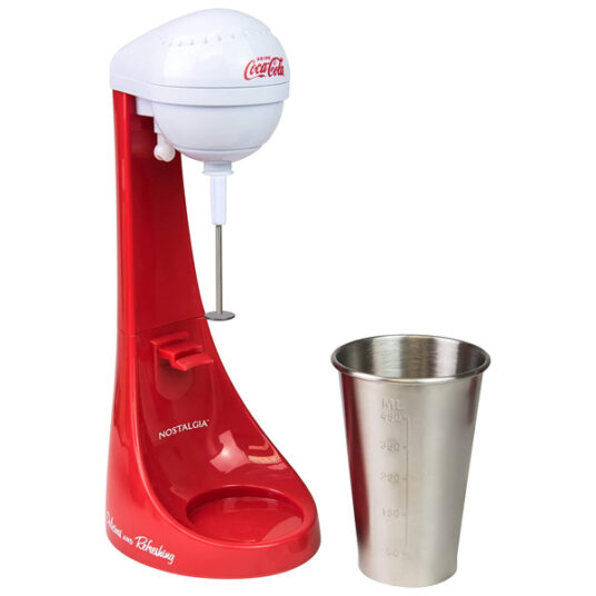 Nostalgia two-speed electric milkshake and drink mixer for $20
