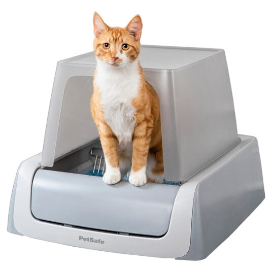 PetSafe ScoopFree Complete Plus self-cleaning cat litter box with hood for $185