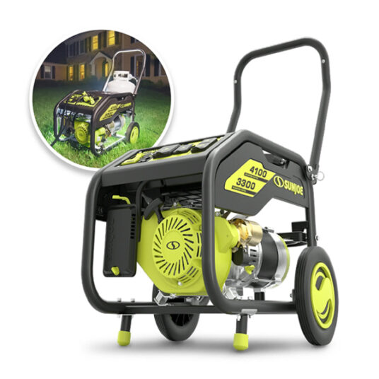 Power Joe 4100W portable propane generator with accessories for $298