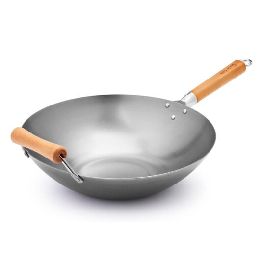 Sur La Table carbon steel wok for $30