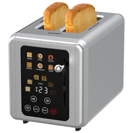 Whall touch screen 2-slice toaster for $57