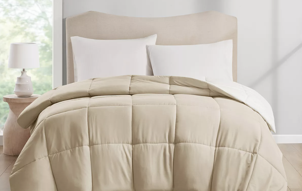 Any-size Home Design down alternative comforters for $22