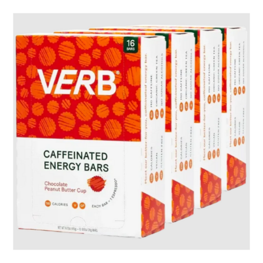 Today only: 64-pack Verb caffeinated snack bars from $35 shipped