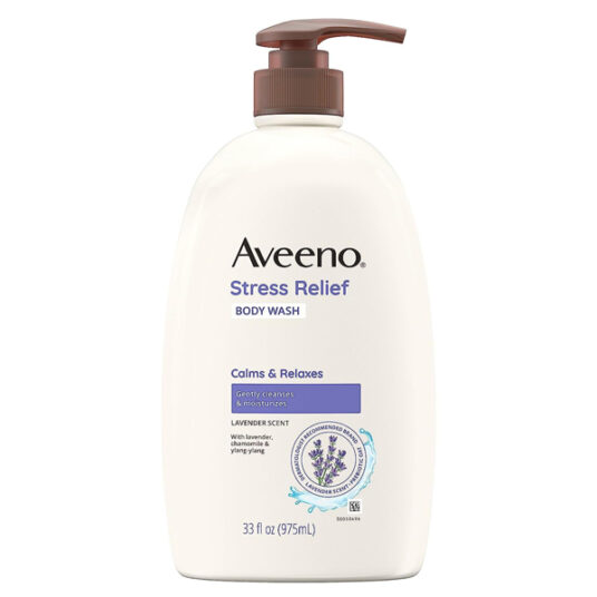 Select accounts: Aveeno Stress Relief 33-oz body wash for $5