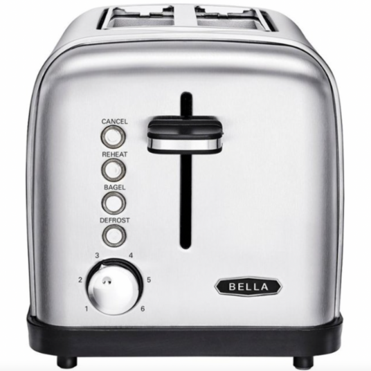 Today only: Bella Classics 2-slice wide-slot toaster for $15