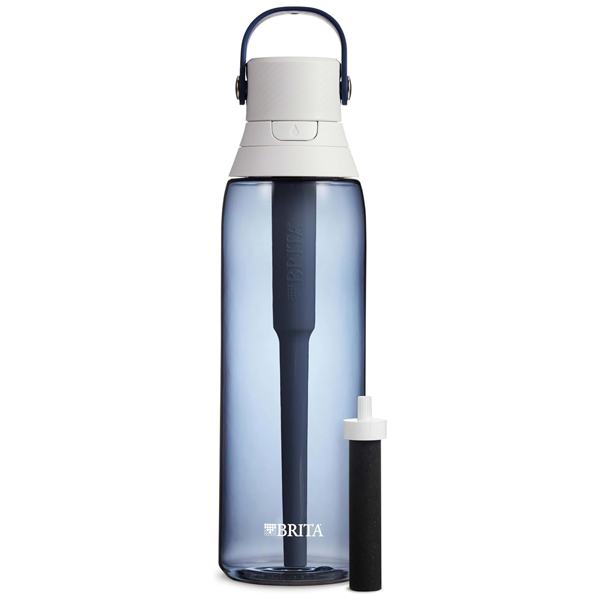 Brita 26-ounce insulated filtered water bottle with straw for $13