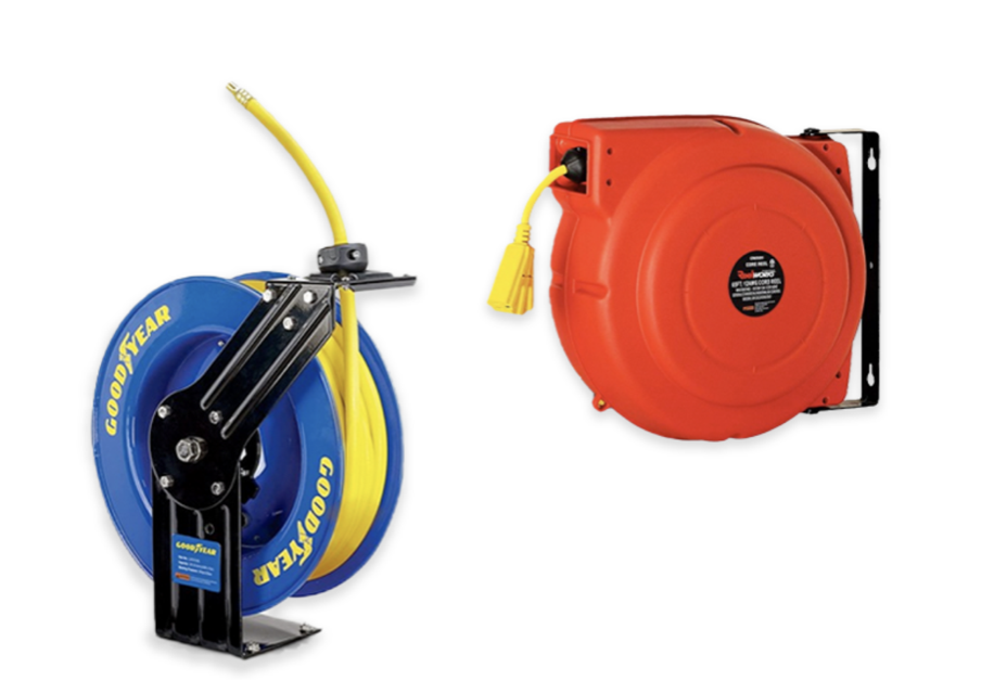 Cord & air hose reels from $55 at Woot