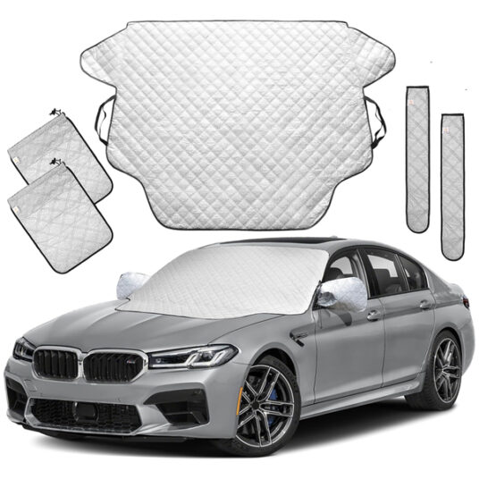 EcoNour car snow cover with side mirror cover for $20