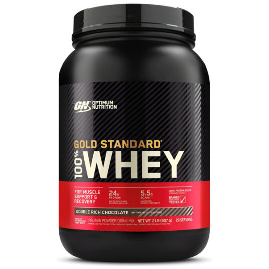 Optimum Nutrition Gold Standard 100% whey protein powder for $16