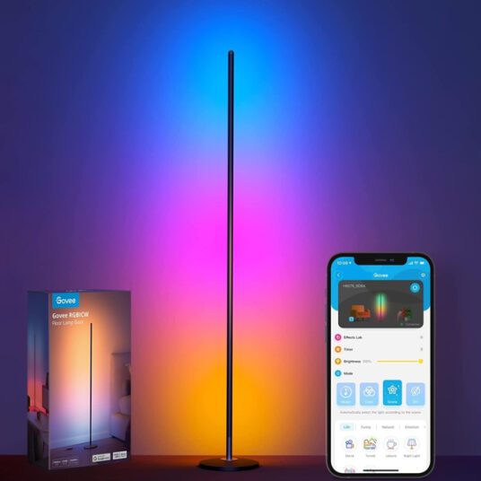 Govee RGBIC LED floor lamp for $60