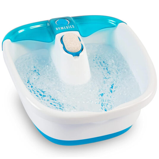 HoMedics Bubble Mate foot spa with heat for $17