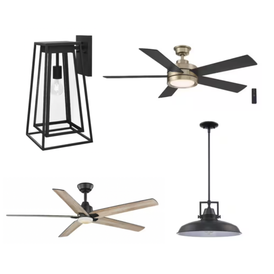 Today only: Save up to 55% on lighting and ceiling fans