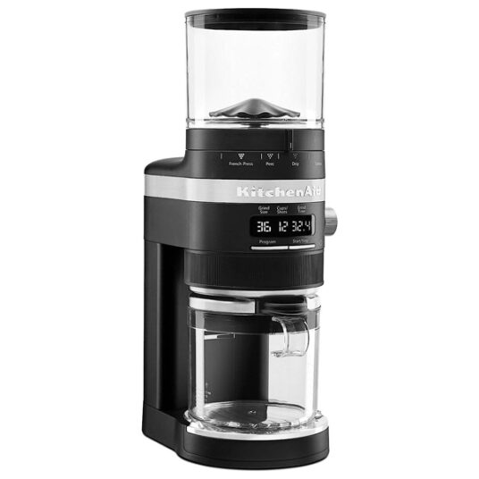 KitchenAid burr coffee grinder for $140