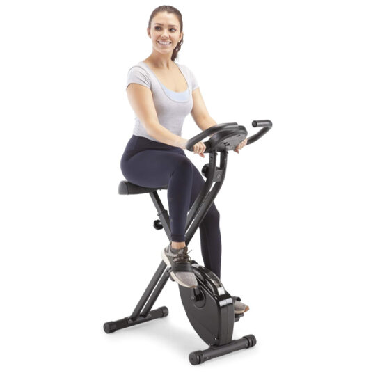 Marcy foldable upright exercise bike for $100