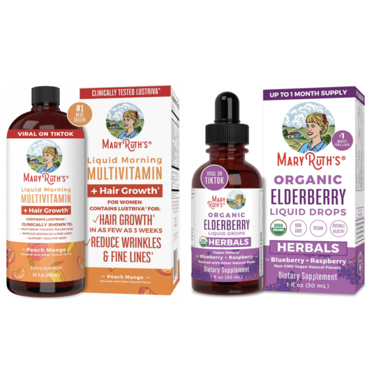 Today only: Save up to 41% on MaryRuth’s Vitamins