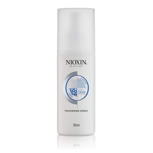 Nioxin thickening hair spray for $12