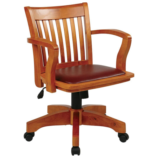 OSP Home Furnishings deluxe padded desk chair for $108