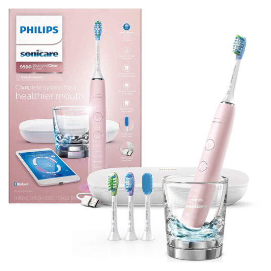 Philips Sonicare DiamondClean Smart 9500 electric toothbrush set for $150