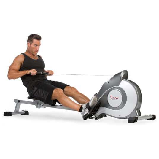 Sunny Health & Fitness magnetic rowing machine for $226