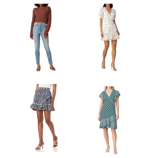 Take up to 75% off Rent the Runway pre-loved clothing on Amazon