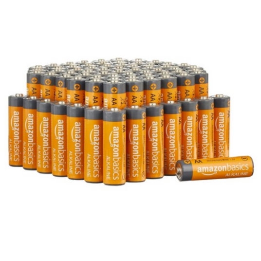 Today only: 72-pack AmazonBasics AA alkaline batteries for $16