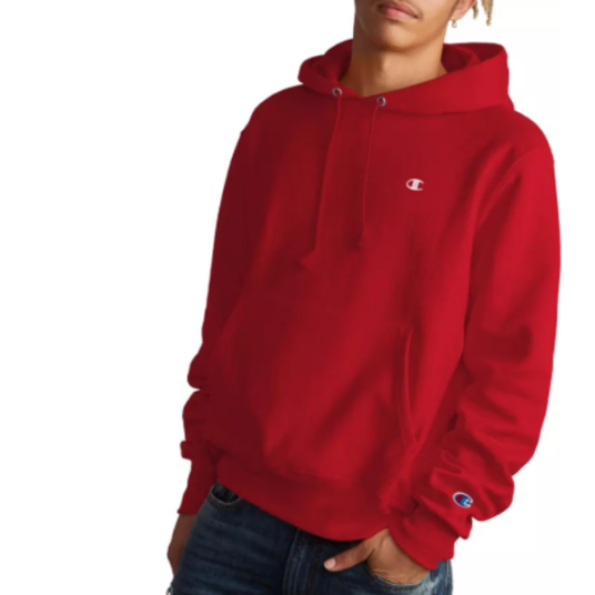 Champion men’s Reverse Weave hoodie for $20