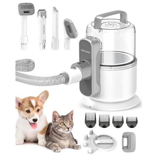 Simple Way 6-in-1 pet grooming vacuum for $80