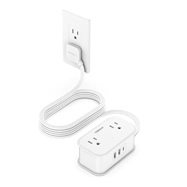 Today only: Tessan 5.5 ft travel power strip for $15