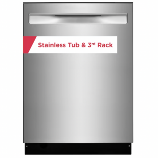 Today only: Frigidaire 24-in built-in dishwasher with third rack for $499