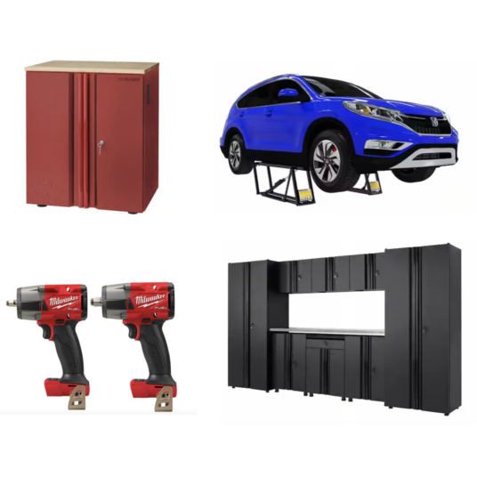 Today only: Take up to 40% off garage storage, tools and more