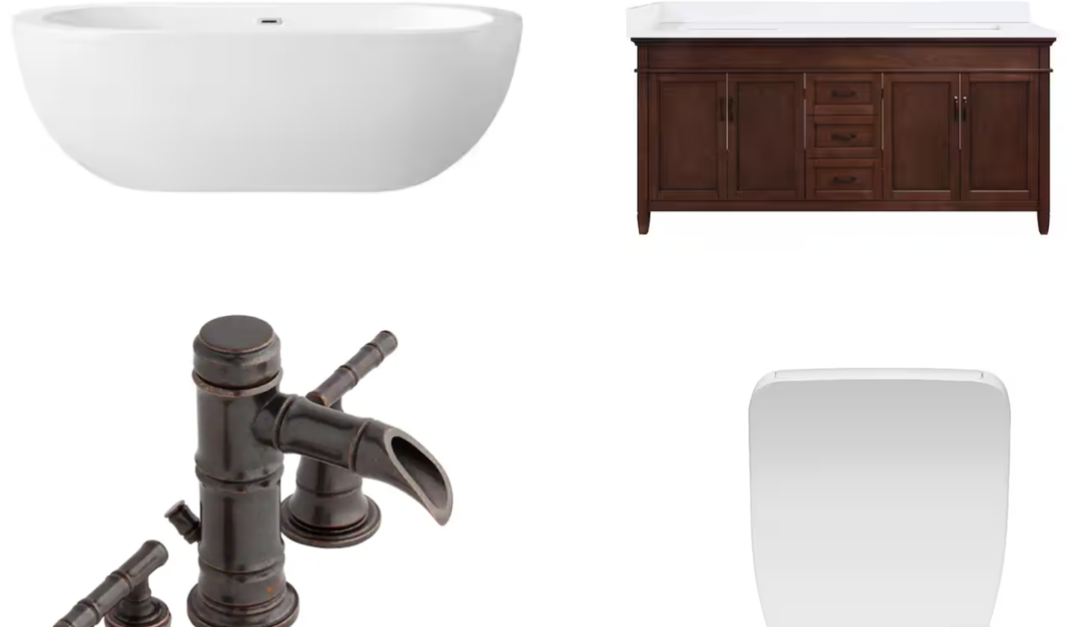 Today only: Take up to 50% off bathroom essentials