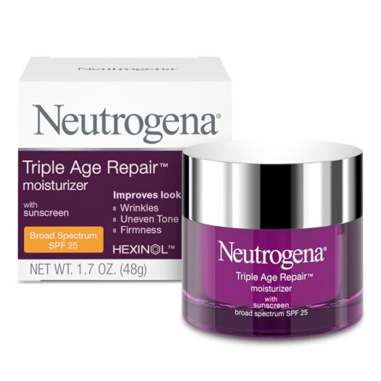 Neutrogena Triple Age Repair anti-aging facial moisturizer for $18
