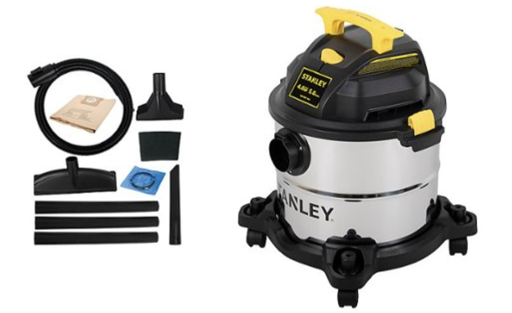 Today only: Stanley 5 gallon wet/dry vacuum for $45