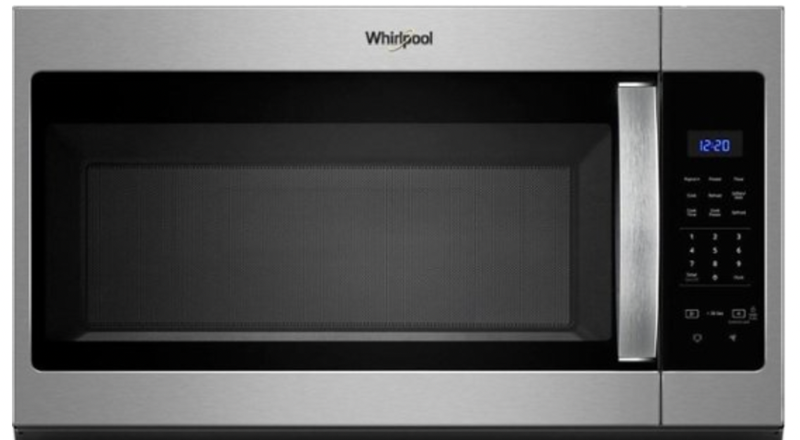 Today only: Whirlpool 1.7 cu. ft. over-the-range microwave for $180