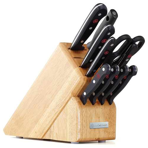 Wüsthof Gourmet 11-piece knife block set for $199