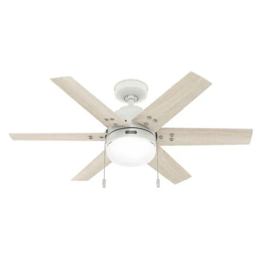 Hunter Spokane LED 44-inch ceiling fan for $90