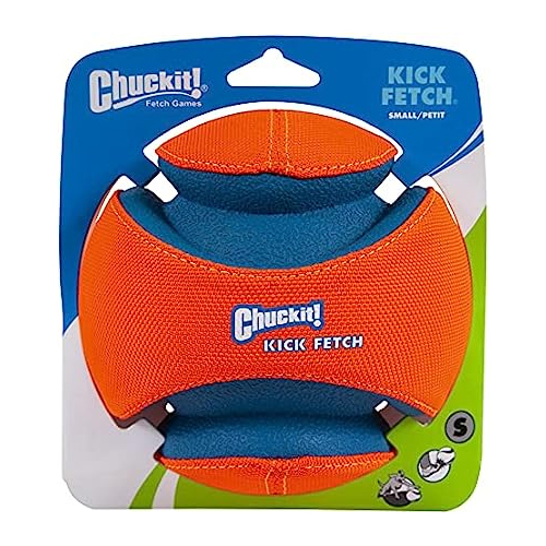 Chuckit Kick Fetch small fetch dog toy for $11