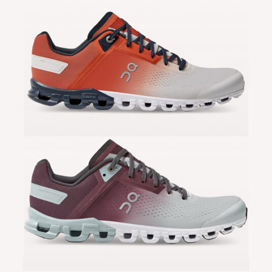 On Running women’s and men’s Cloudflow running shoes for $80